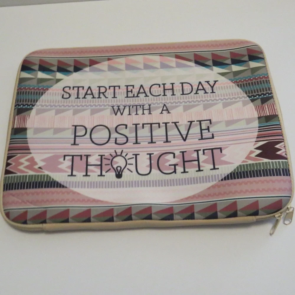 Inspirational Laptop Tablet Cover Zippered 13